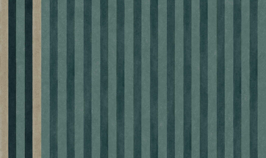 Luz y Sombra wallpaper by Coordonné in Green, flat swatch