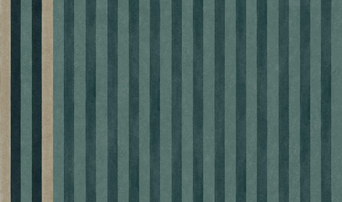 Luz y Sombra wallpaper by Coordonné in Green, flat swatch
