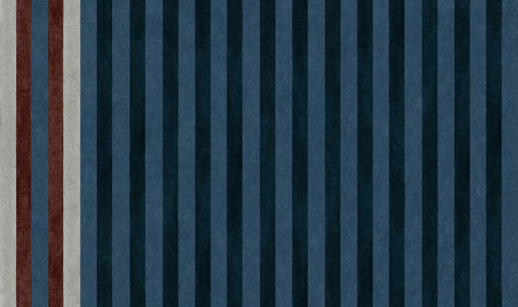 Luz y Sombra wallpaper by Coordonné in Blue – Avio, flat swatch