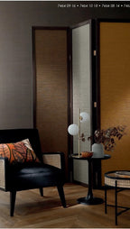 Malacca wallpaper by Casamance, styled room shot 3
