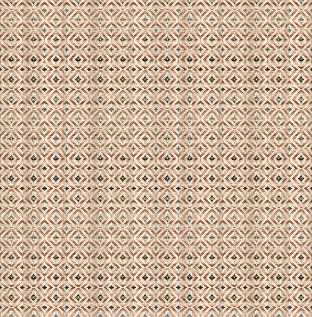 Mimbre wallpaper by Coordonné in Taupe, flat swatch