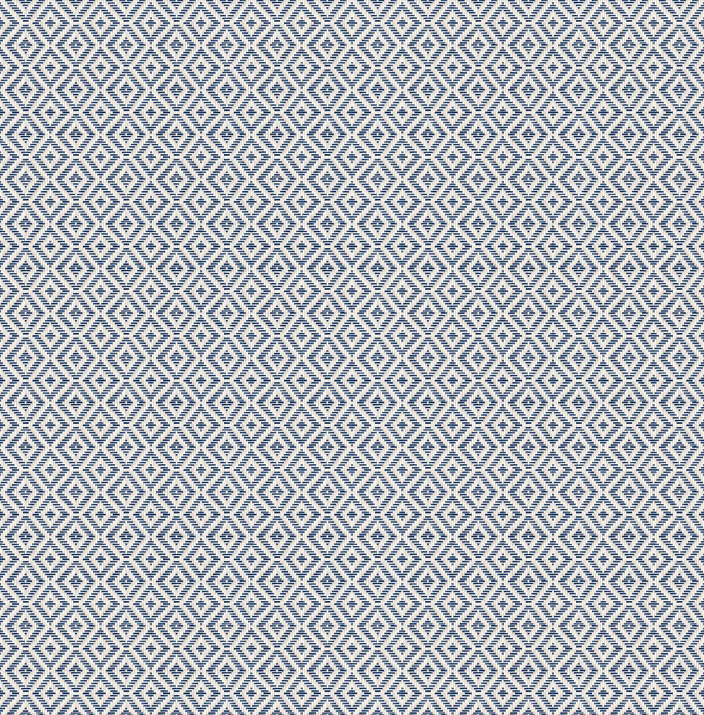 Mimbre wallpaper by Coordonné in Blue, flat swatch