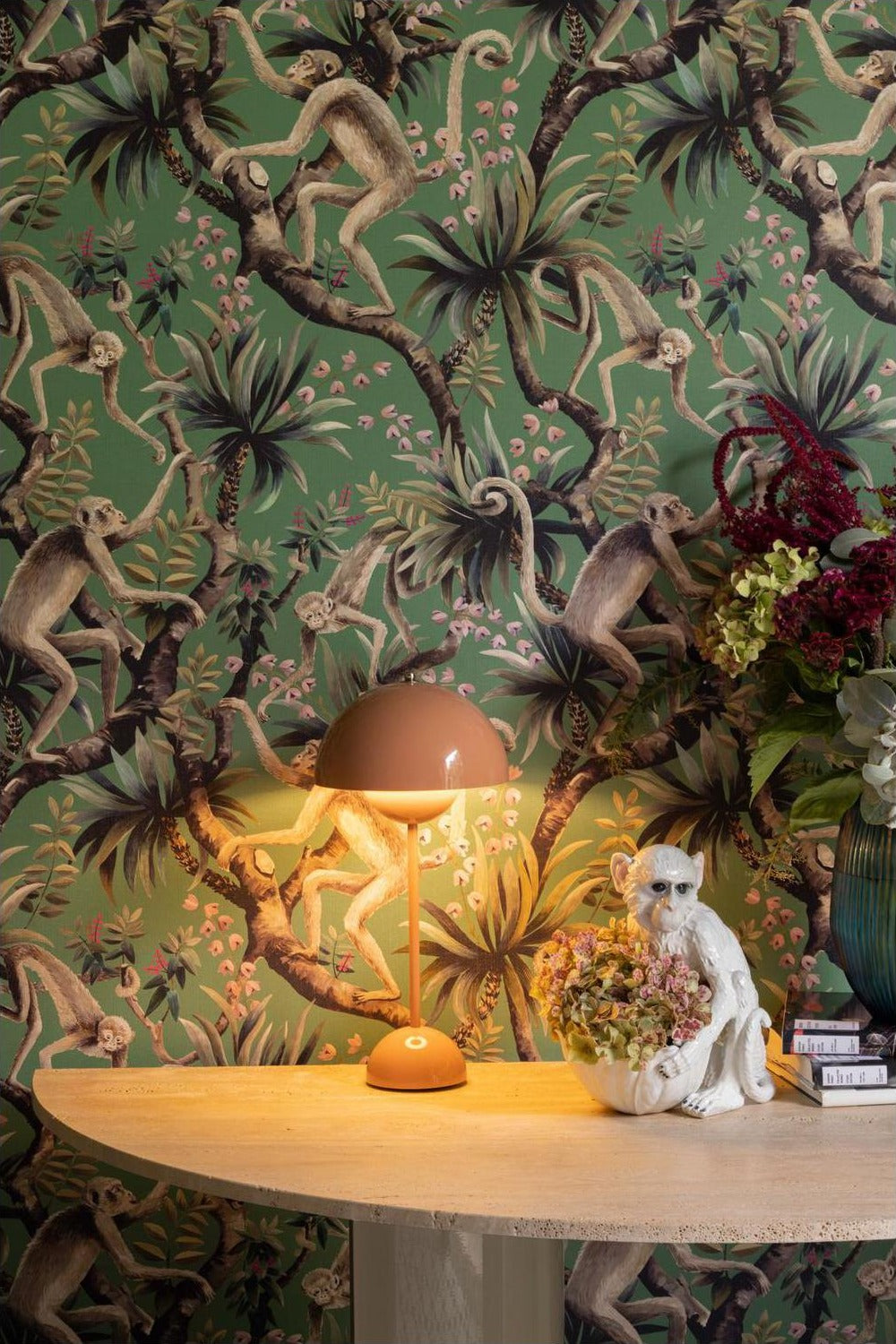 Monkey Business by Catherine Martin wallpaper by Catherine Martin