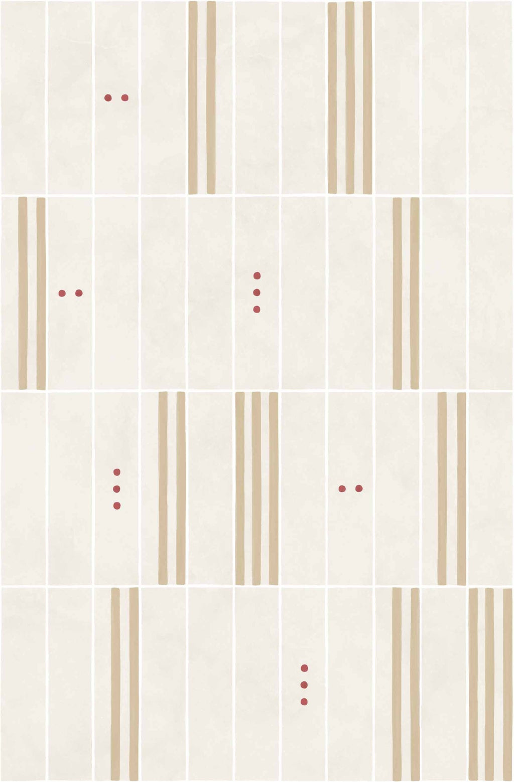 PlayBlocks wallpaper by Coordonné in Beige, flat swatch