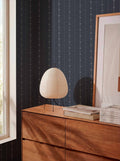 Raíces wallpaper by Coordonné in Blue, styled room