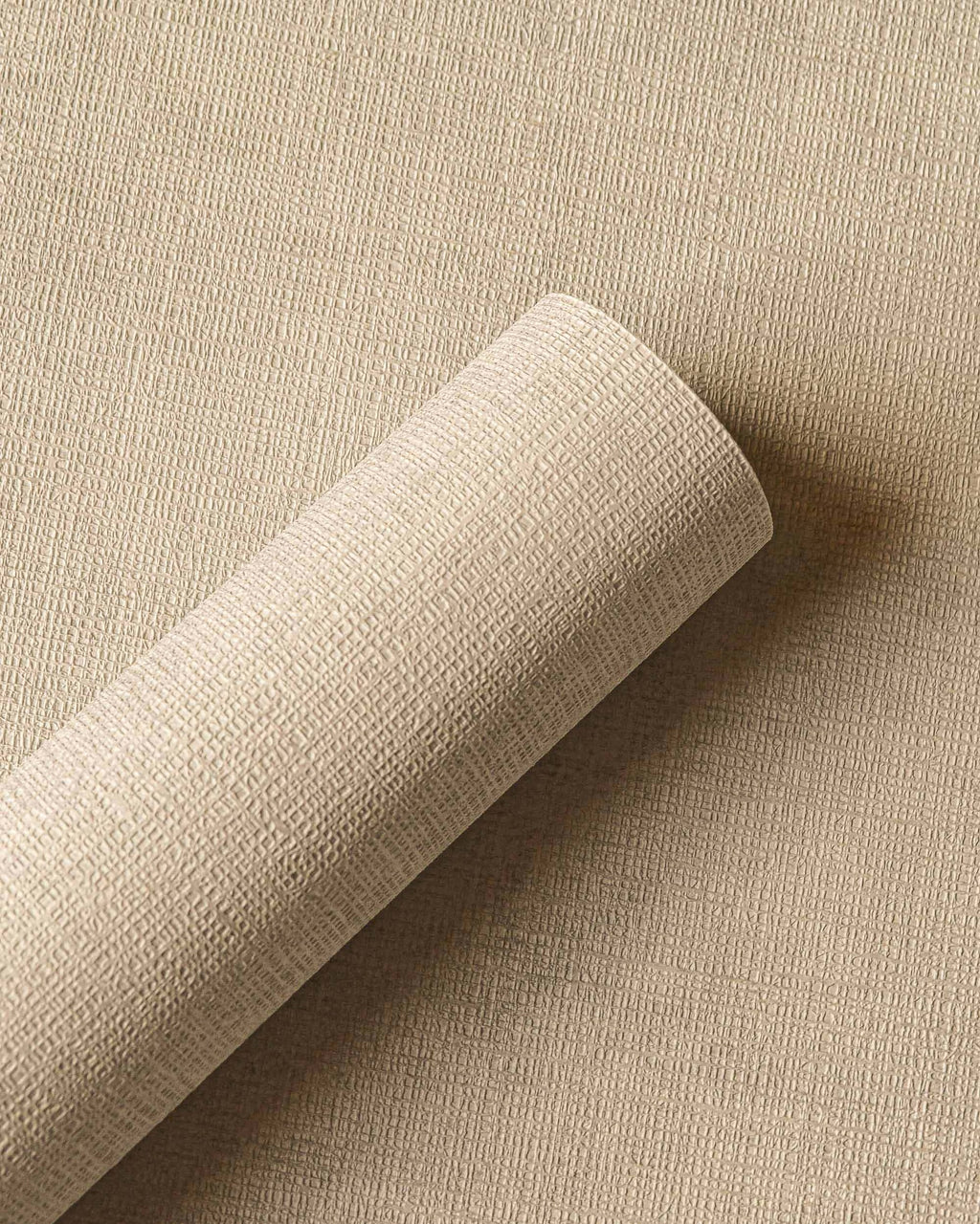 Raphia wallpaper by Coordonné in Beige, roll close-up
