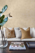 Raphia wallpaper by Coordonné in Beige, styled room