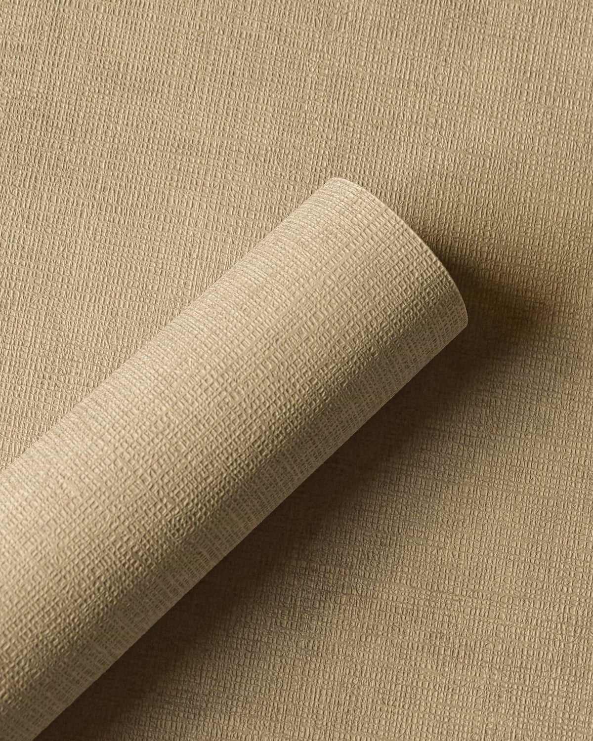 Raphia wallpaper by Coordonné in Brown, roll close-up