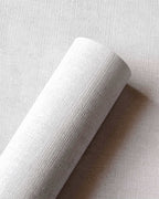 Raphia wallpaper by Coordonné in White, roll close-up