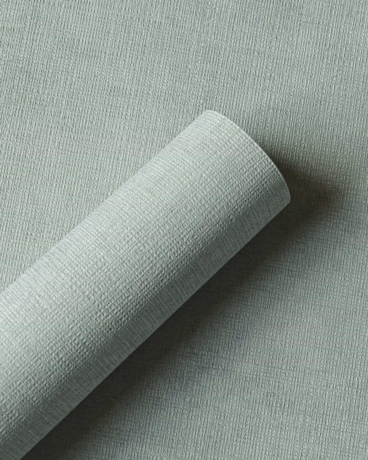 Raphia wallpaper by Coordonné in Green, roll close-up