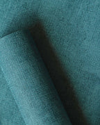 Raphia wallpaper by Coordonné in Teal, roll close-up