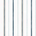 Rolling Stripes wallpaper by Coordonné in Blue – Aqua, flat swatch