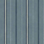 Rolling Stripes wallpaper by Coordonné in Blue – Zaphire, flat swatch