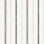 Rolling Stripes wallpaper by Coordonné in Green – Mint, flat swatch