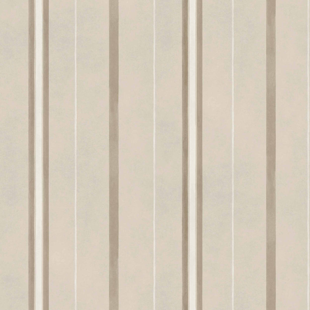 Rolling Stripes wallpaper by Coordonné in Beige, flat swatch