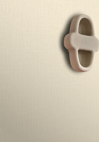 Sierra wallpaper by Casamance in Cream – Ivory, styled room shot