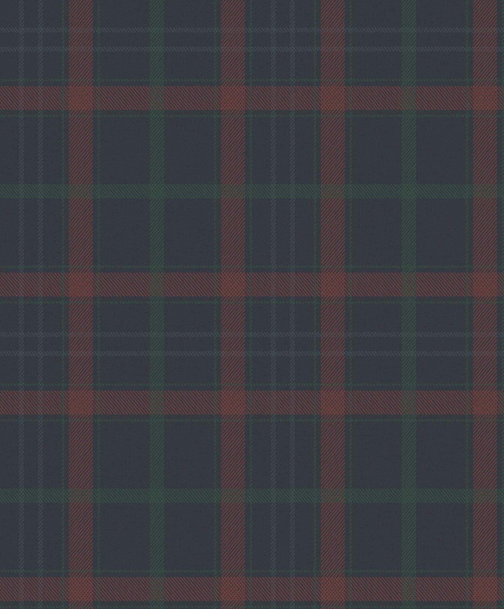Tartan Check wallpaper by Coordonné in Blue – Cobalt, flat swatch