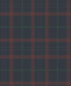 Tartan Check wallpaper by Coordonné in Blue – Cobalt, flat swatch