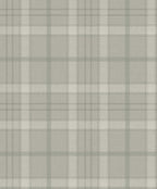 Tartan Check wallpaper by Coordonné in Grey, flat swatch