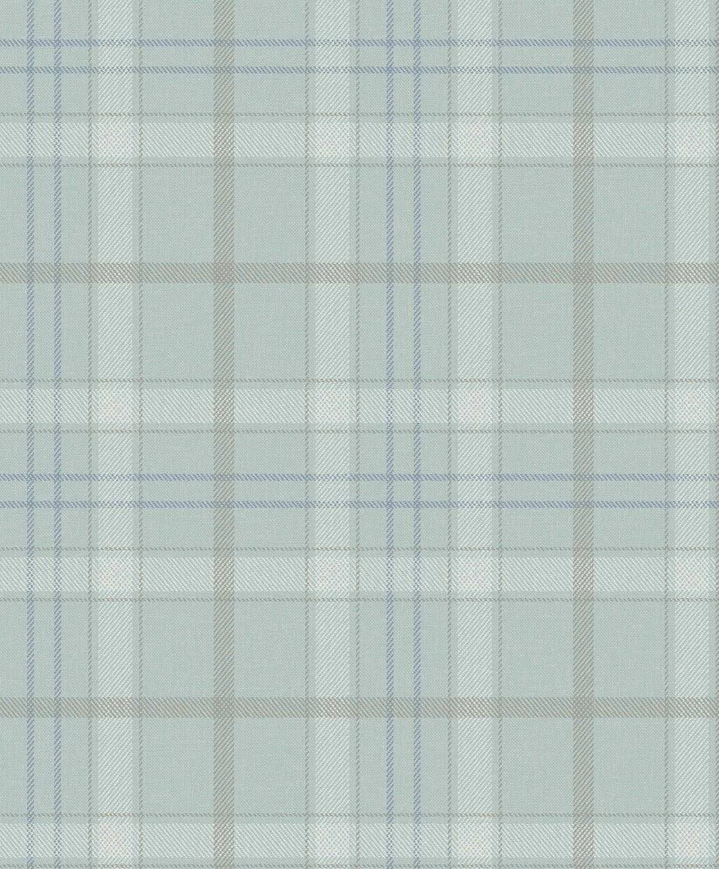 Tartan Check wallpaper by Coordonné in Blue – Sky, flat swatch