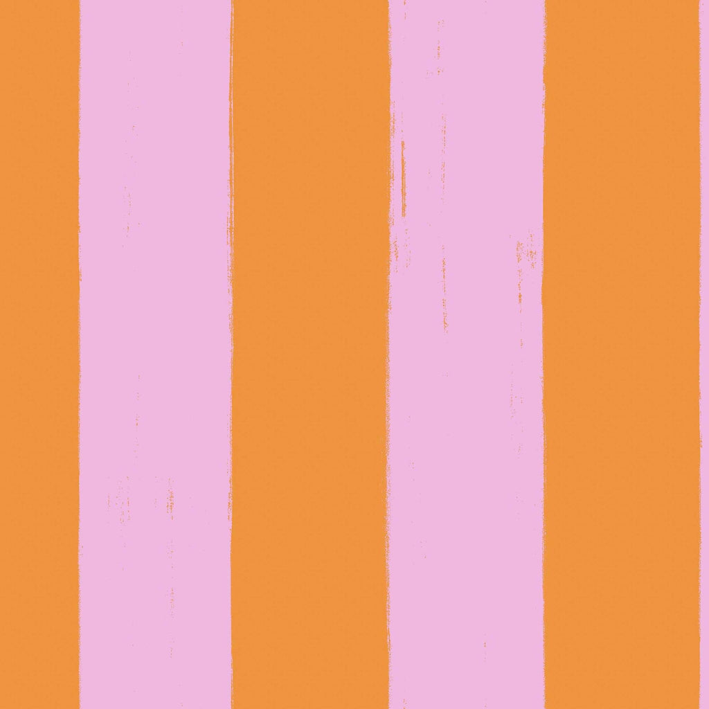 Toldo wallpaper by Coordonné in Orange, flat swatch