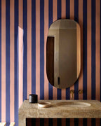 Toldo wallpaper by Coordonné in Blue – Cobalt, styled room