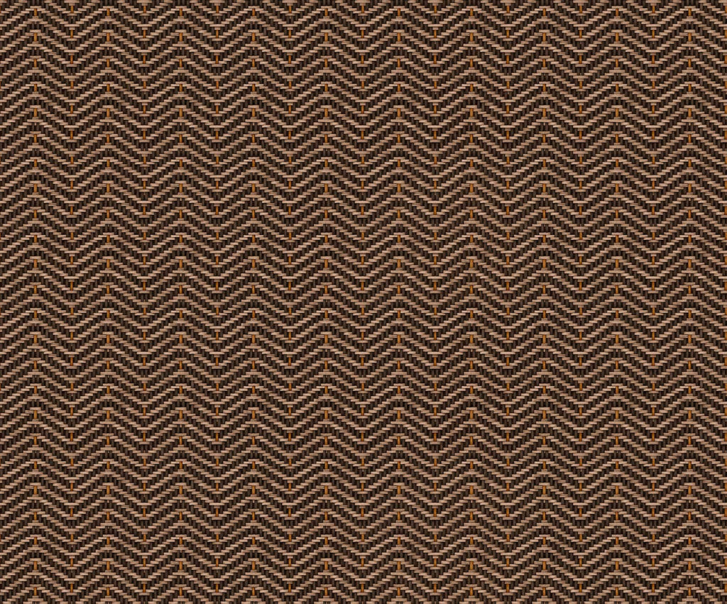 Zigzagueo wallpaper by Coordonné in Brown, flat swatch