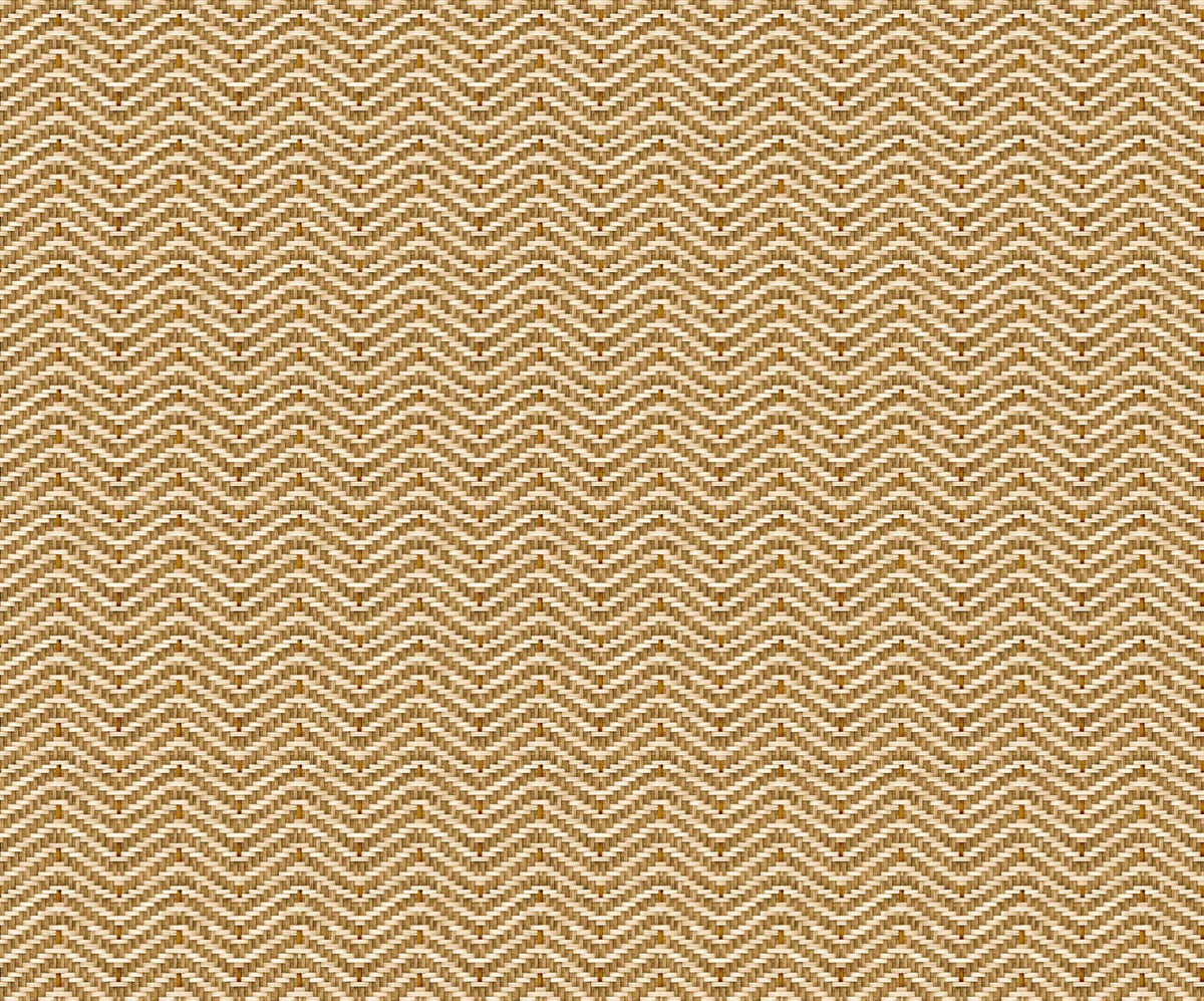 Zigzagueo wallpaper by Coordonné in Yellow, flat swatch
