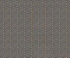 Zigzagueo wallpaper by Coordonné in Charcoal, flat swatch