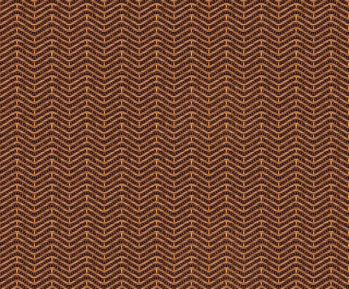 Zigzagueo wallpaper by Coordonné in Copper, flat swatch