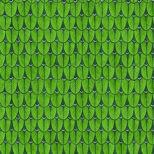 Narina - Leaf Green - Wallpaper Trader