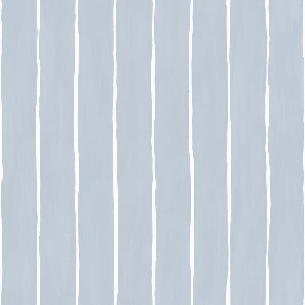 Marquee Stripes - Pale Blue - Wallpaper Trader