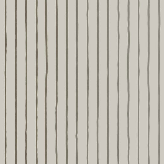 College Stripe - Linen - Wallpaper Trader