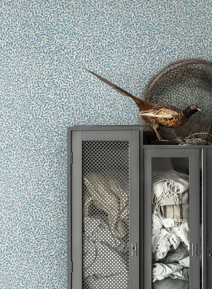 Sigfrid - Blue - Wallpaper Trader