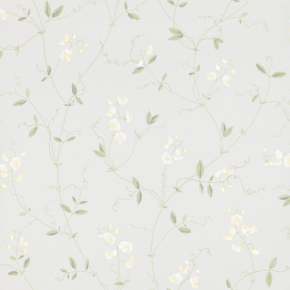 Sanna - Light Blue - Wallpaper Trader