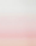 Skymning wall mural by Sandberg, flat panel of the ombré sky graduating from cream to soft pink and peach