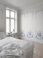 Marieberg - Blue - Wallpaper Trader