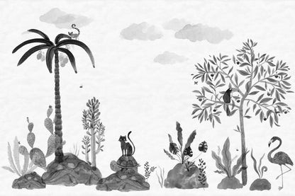 Wilton - Graphite - Wallpaper Trader