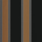 Auteuil Stripe - Black - Wallpaper Trader