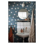 Rio Shells - Blue - Wallpaper Trader