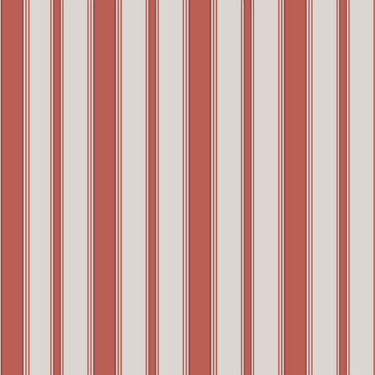 Cambridge Stripe - Red