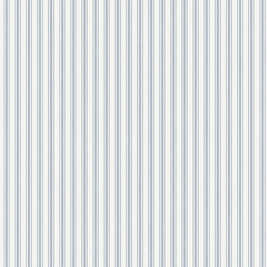 Aspö Stripe - Pastel Blue - Wallpaper Trader