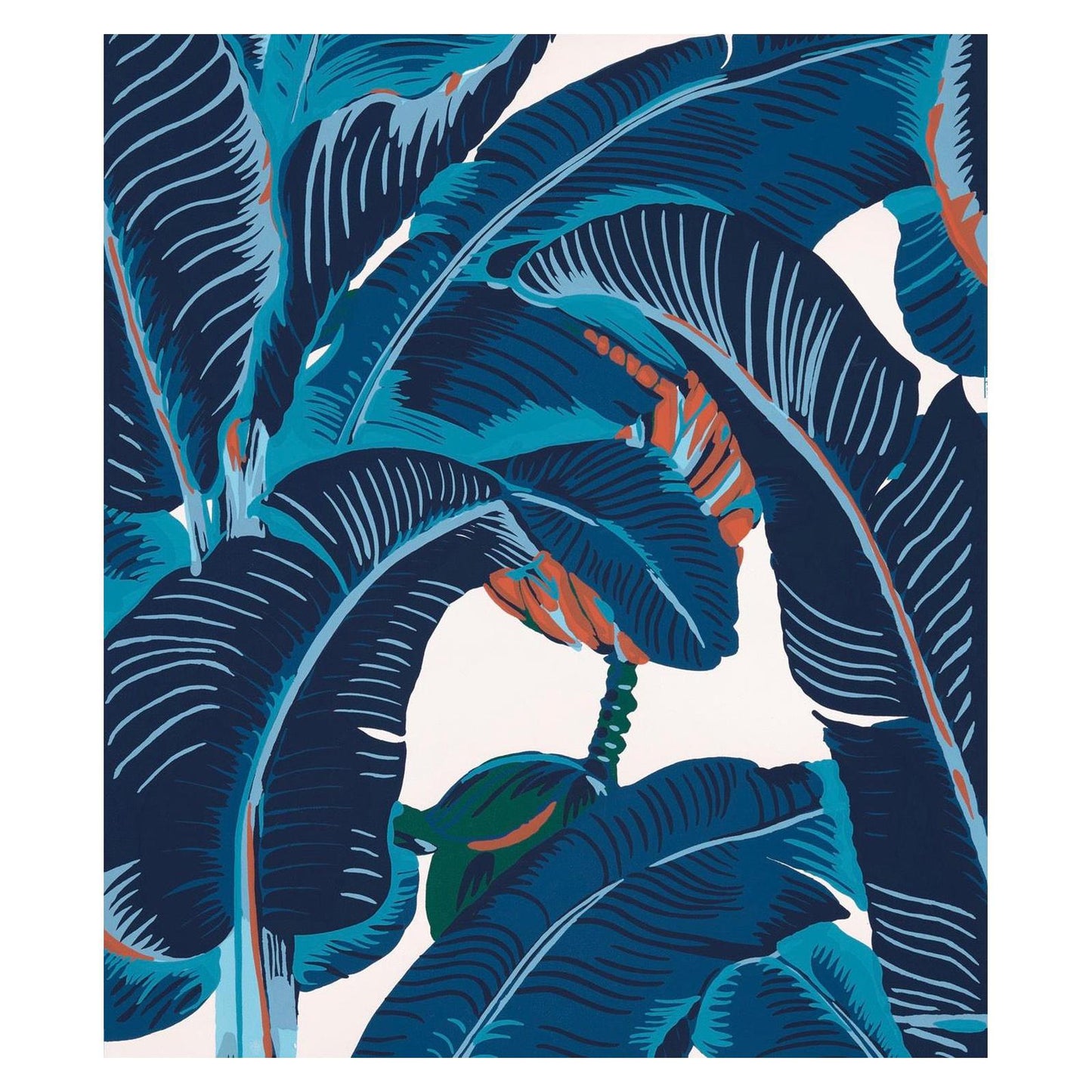 Martinique Banana Leaf - Wallpaper Trader