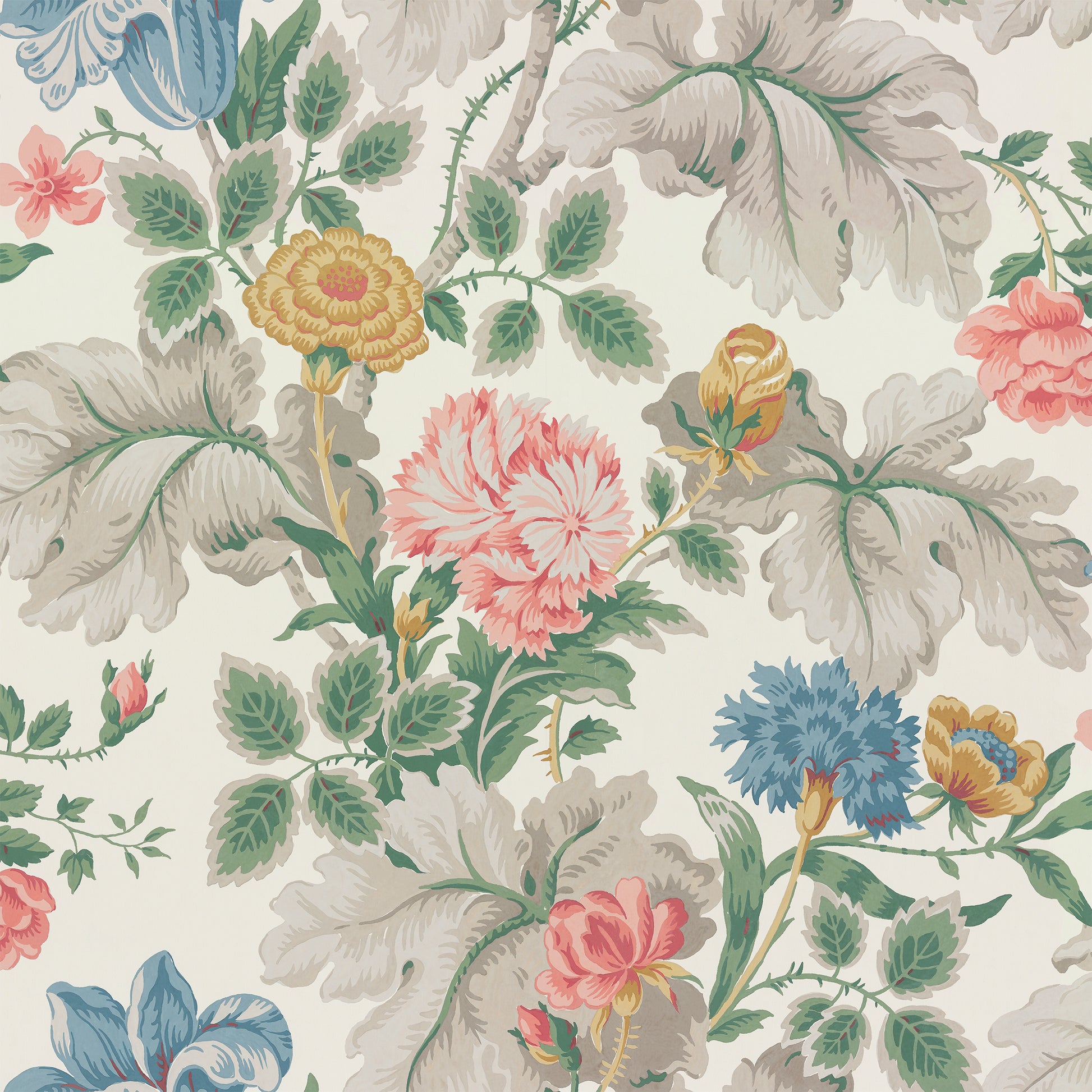 Carnation Garden - Wallpaper Trader