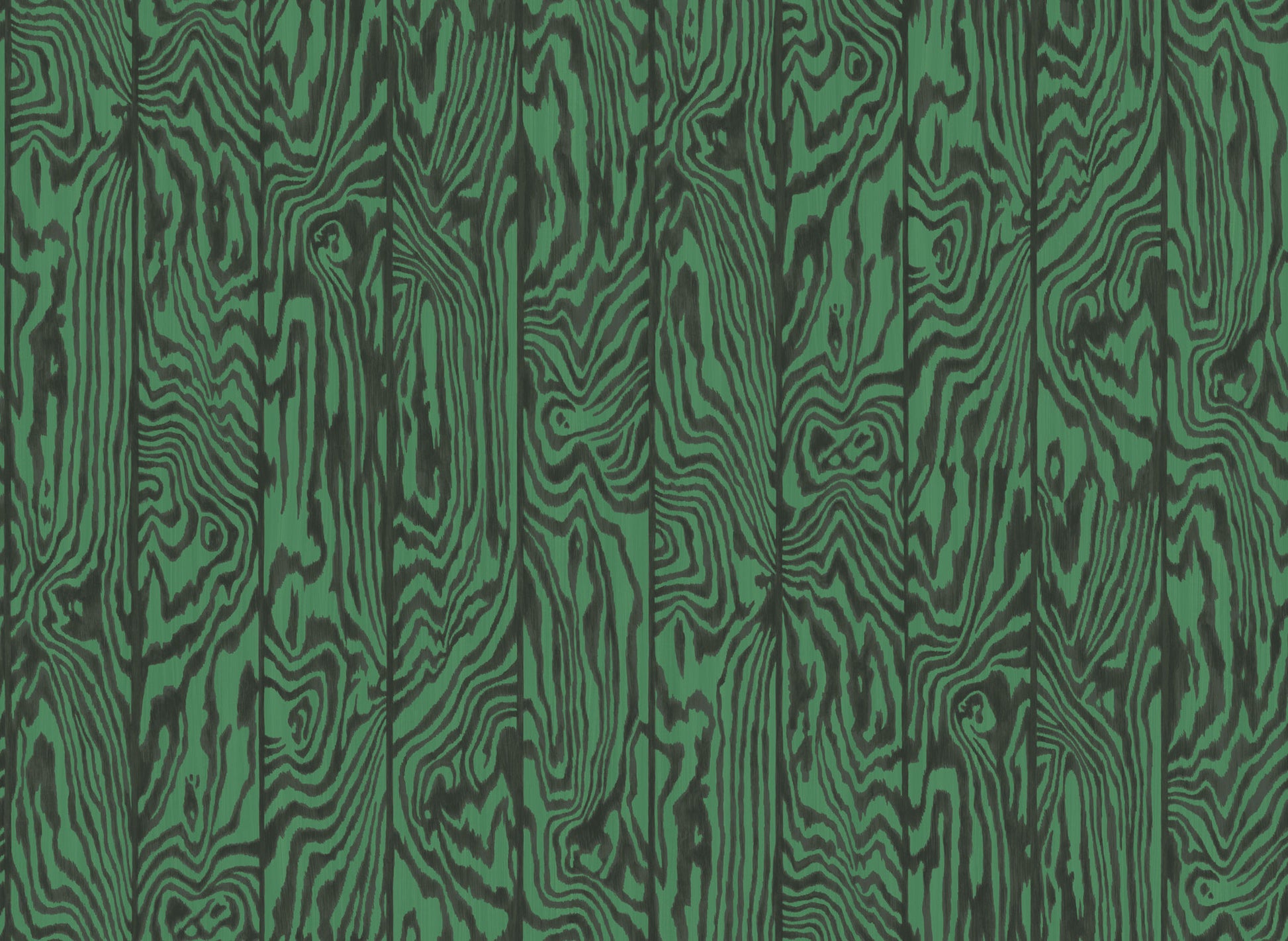 Zebrawood - Emerald - Wallpaper Trader