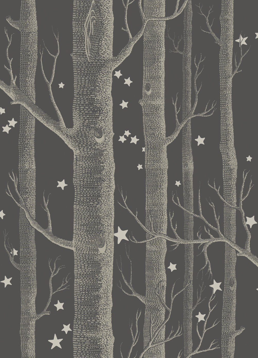 Woods & Stars - Charcoal