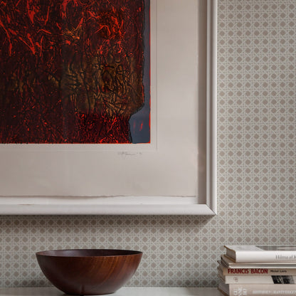Classic Rattan - Taupe - Wallpaper Trader