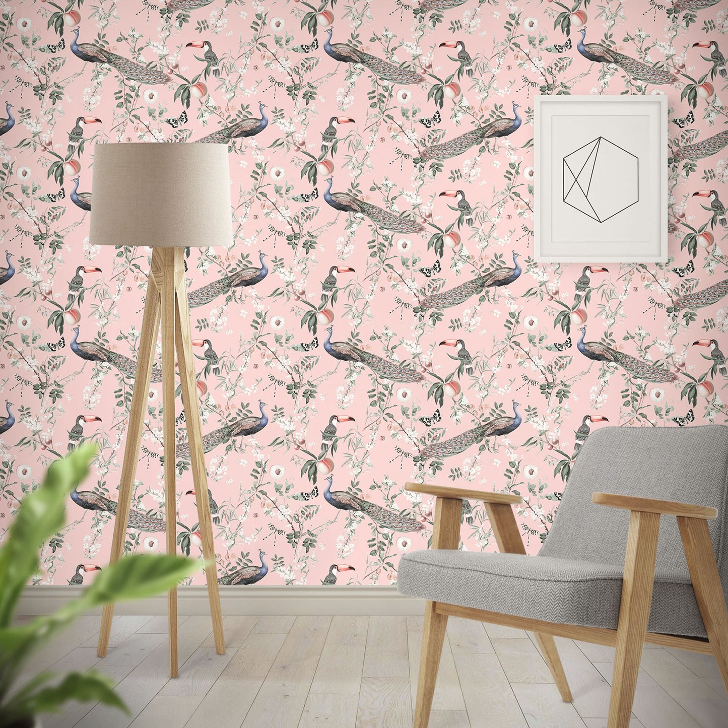 Elysian Fields - Pink - Wallpaper Trader