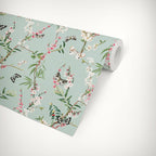 Enchanted Butterfly wallpaper - Green (4)