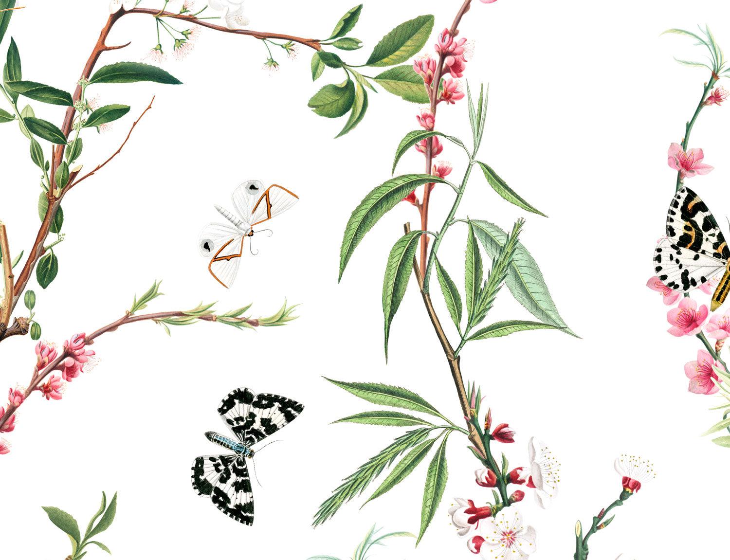 Enchanted Butterfly wallpaper - Ivory (2)